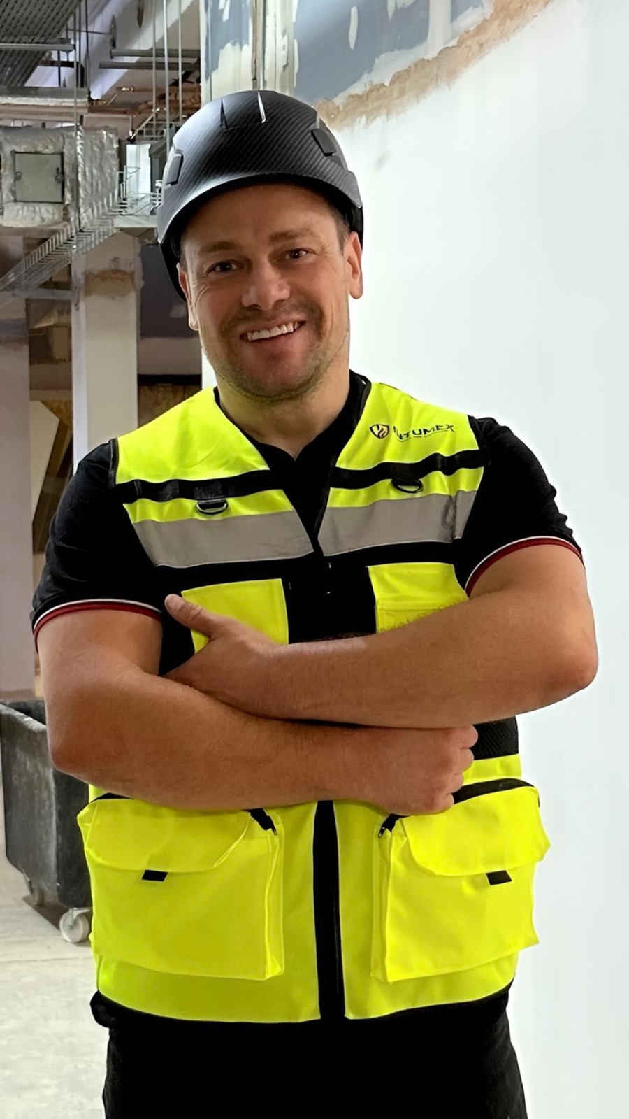 INTUMEX passive fire protection specialist on site